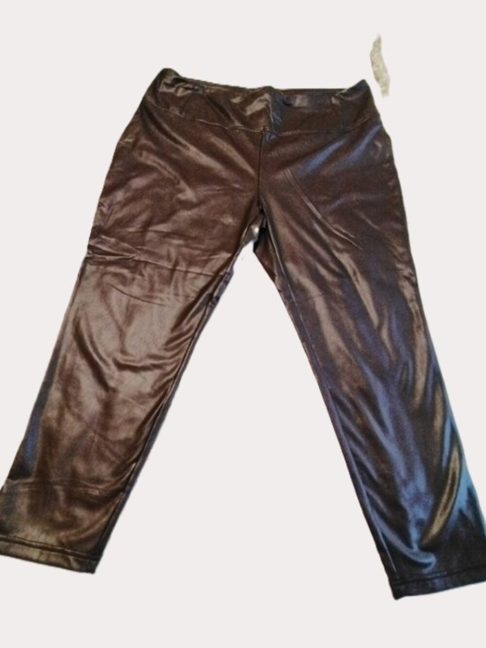 NWT Dex Plus Faux Leather Leggings – Rustic Brown – Size 3X